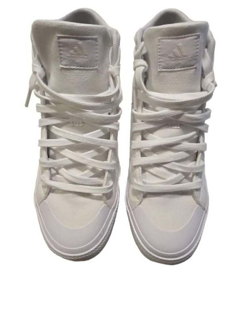 Adidas Bravada 2.0 Off White Platform Women's Mid Top Sneakers Size 8.5 IE2316